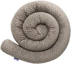 Mocha Minky Tours De Lit – Rouleaux 300cm