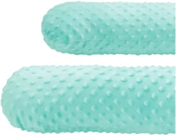 Menthe Minky Tours De Lit – Rouleaux 180cm -Bébés Produits Magasin jukki snake cot bumpers 180cm minky mint 05