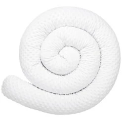 Blanc Minky Tours De Lit – Rouleaux 300cm