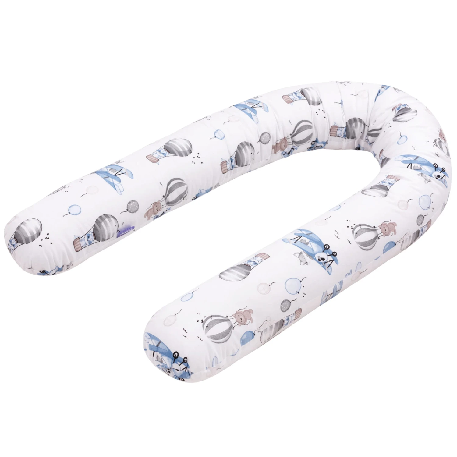 Voyage En Ballon Bleu Tours De Lit – Rouleaux 180cm