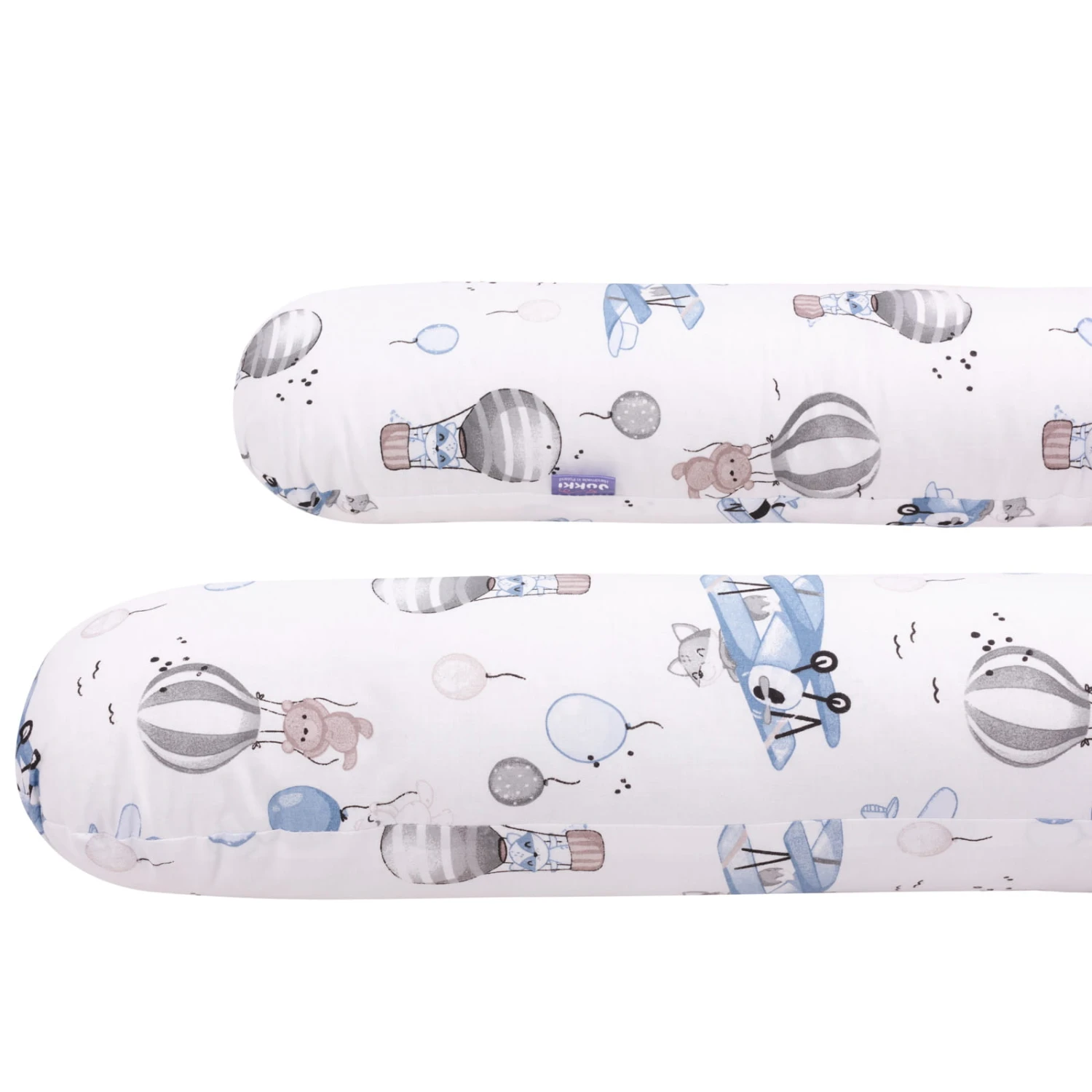 Voyage En Ballon Bleu Tours De Lit – Rouleaux 180cm – Image 5