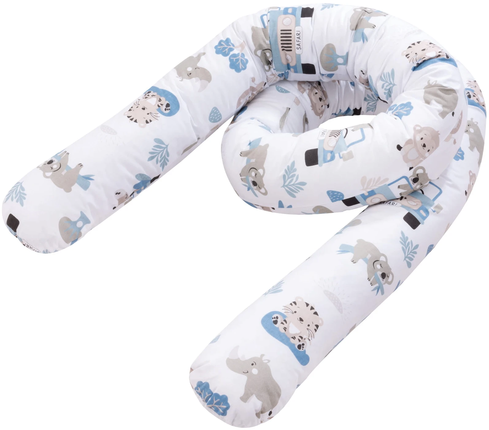 Safari Bleu Tours De Lit – Rouleaux 300cm – Image 2