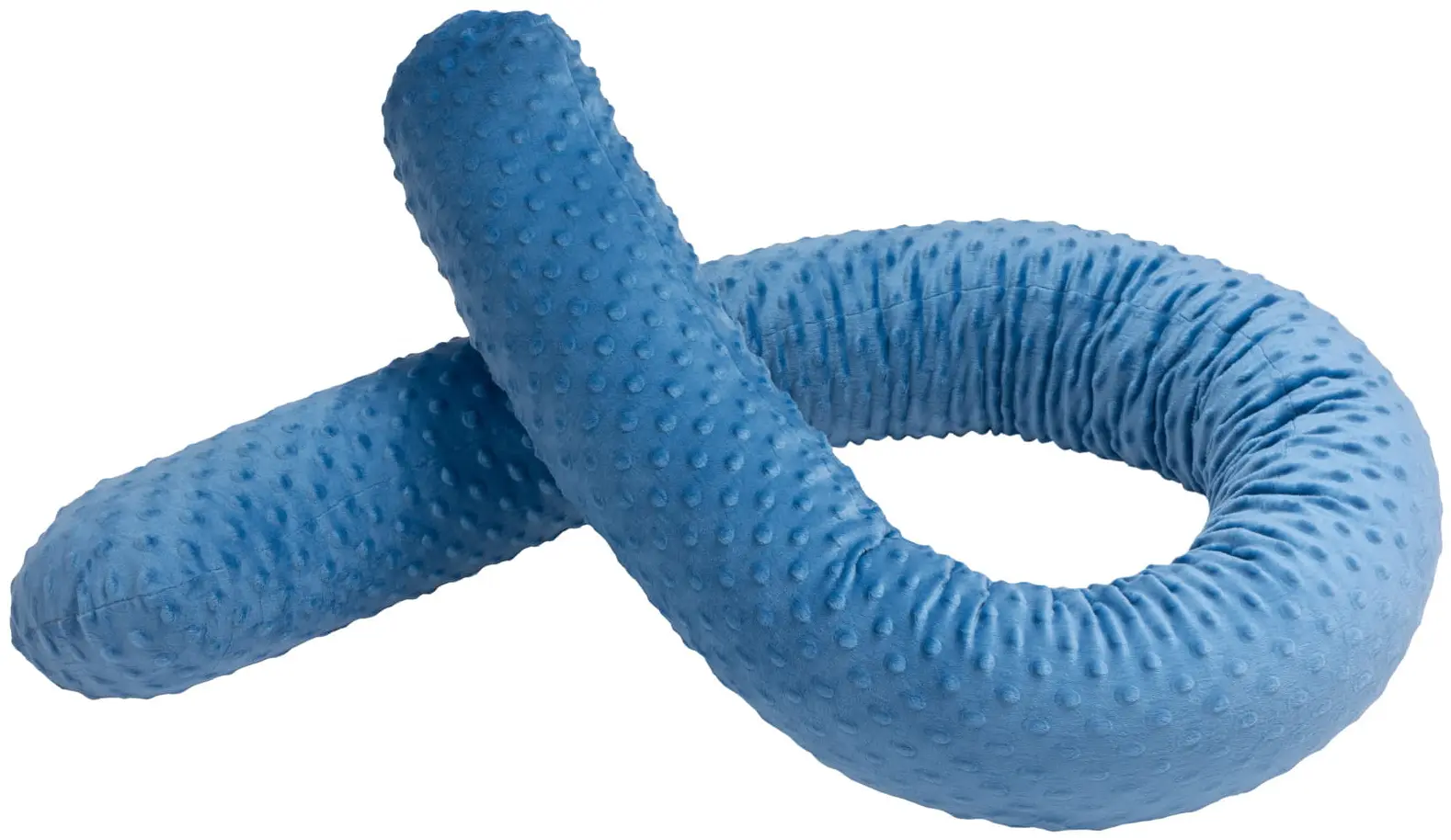 Minky Bleu Clair Tours De Lit – Rouleaux 180cm 2 Minky Bleu Clair Tours De Lit – Rouleaux 180cm – Image 2