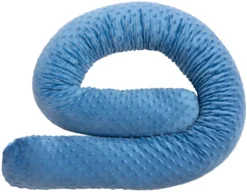 Minky Bleu Clair Tours De Lit – Rouleaux 180cm 7 Minky Bleu Clair Tours De Lit – Rouleaux 180cm -Bébés Produits Magasin jukki snake cot bumpers jeans minky 03