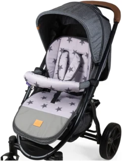 Insert De Poussette – Grey Stars