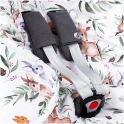 Histoire De La Forêt Plaid Pour Siège Auto -Bébés Produits Magasin jukki summer car seat forest story 03