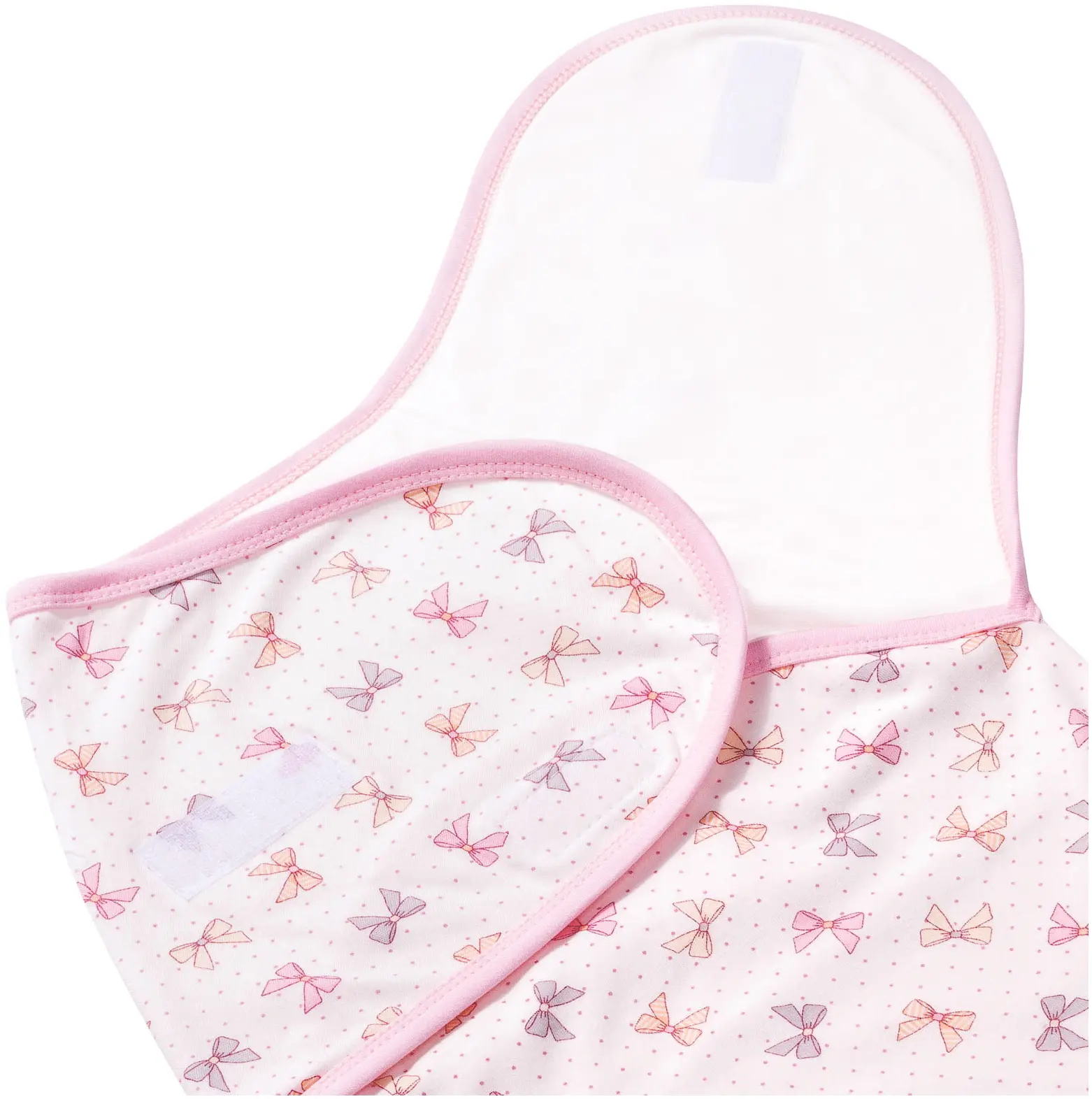 Couverture D’emmaillotage Pour Nouveau-né – Pastel Bows – Image 4