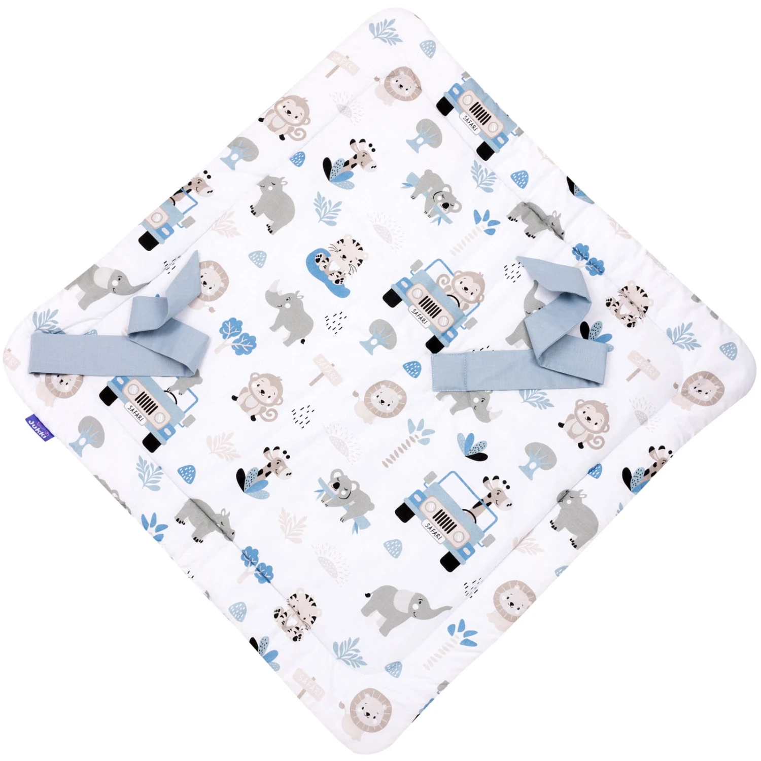 Safari Bleu Couverture D’emmaillotage – Image 5