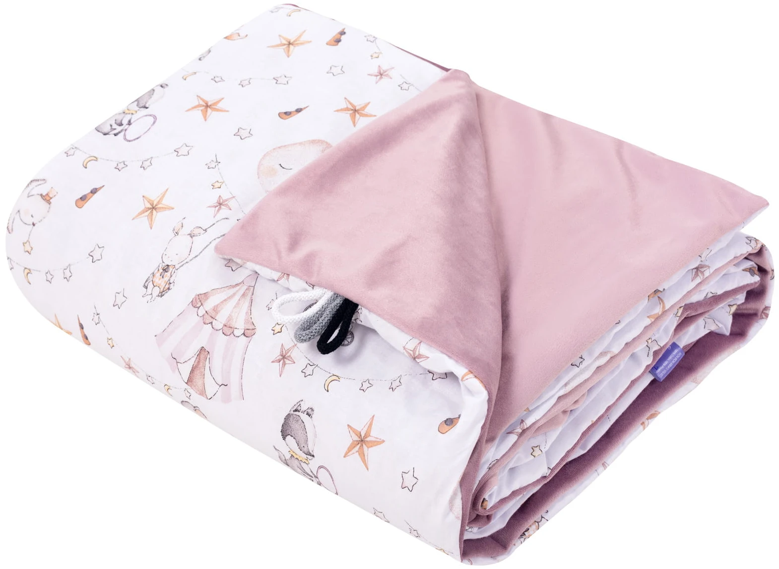 Cirque Des Bonbons & Velours Doux Bruyère Couverture Pour Enfants 100x140cm – Image 2