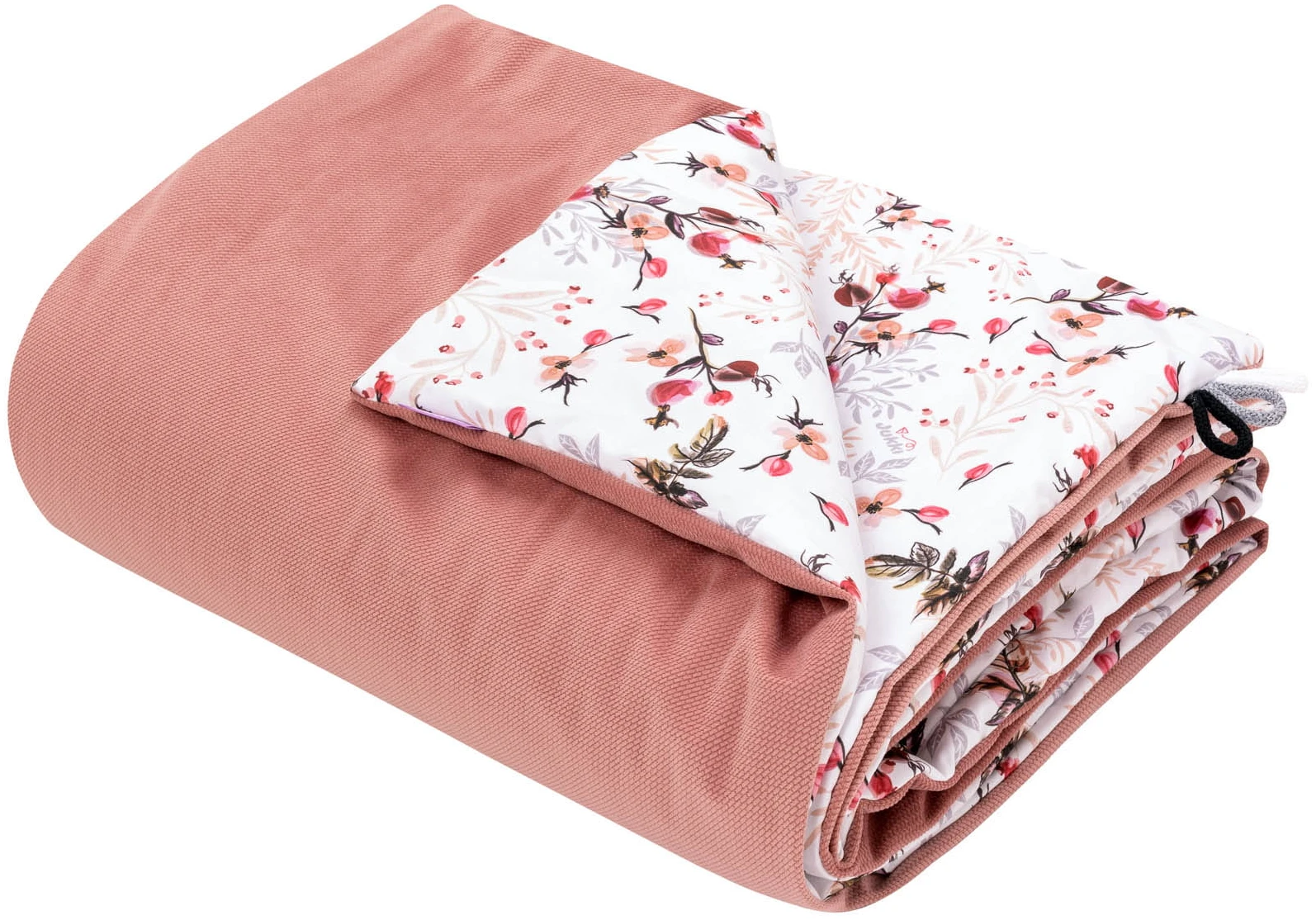 Rose Royale & Velours Rose Indien Couverture Pour Enfants 100x140cm – Image 3
