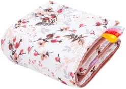 Rose Royale & Velours Rose Indien Couverture De Bébé 55x75cm