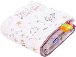 Cirque Des Bonbons & Velours Doux Bruyère Couverture De Bébé 55x75cm