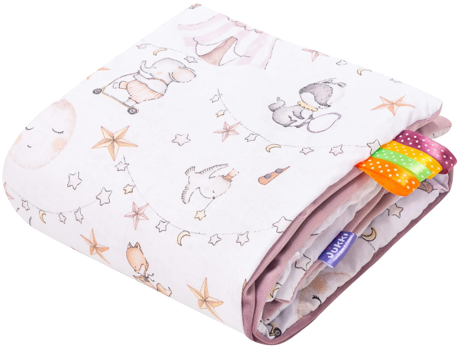 Cirque Des Bonbons & Velours Doux Bruyère Couverture De Bébé 55x75cm