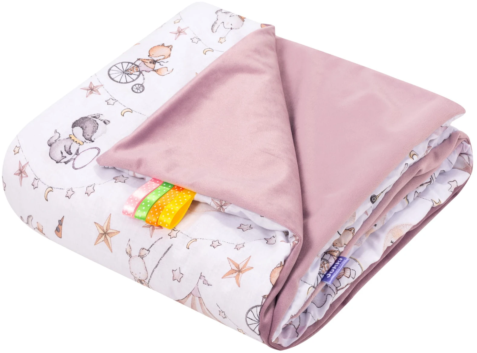 Cirque Des Bonbons & Velours Doux Bruyère Couverture De Bébé 75x100cm – Image 2