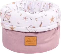 Cirque Des Bonbons & Velours Doux Bruyère Panier Souple Pour Ranger Les Couches, Les Cosmétiques Et Les Accessoires Pour Bébé