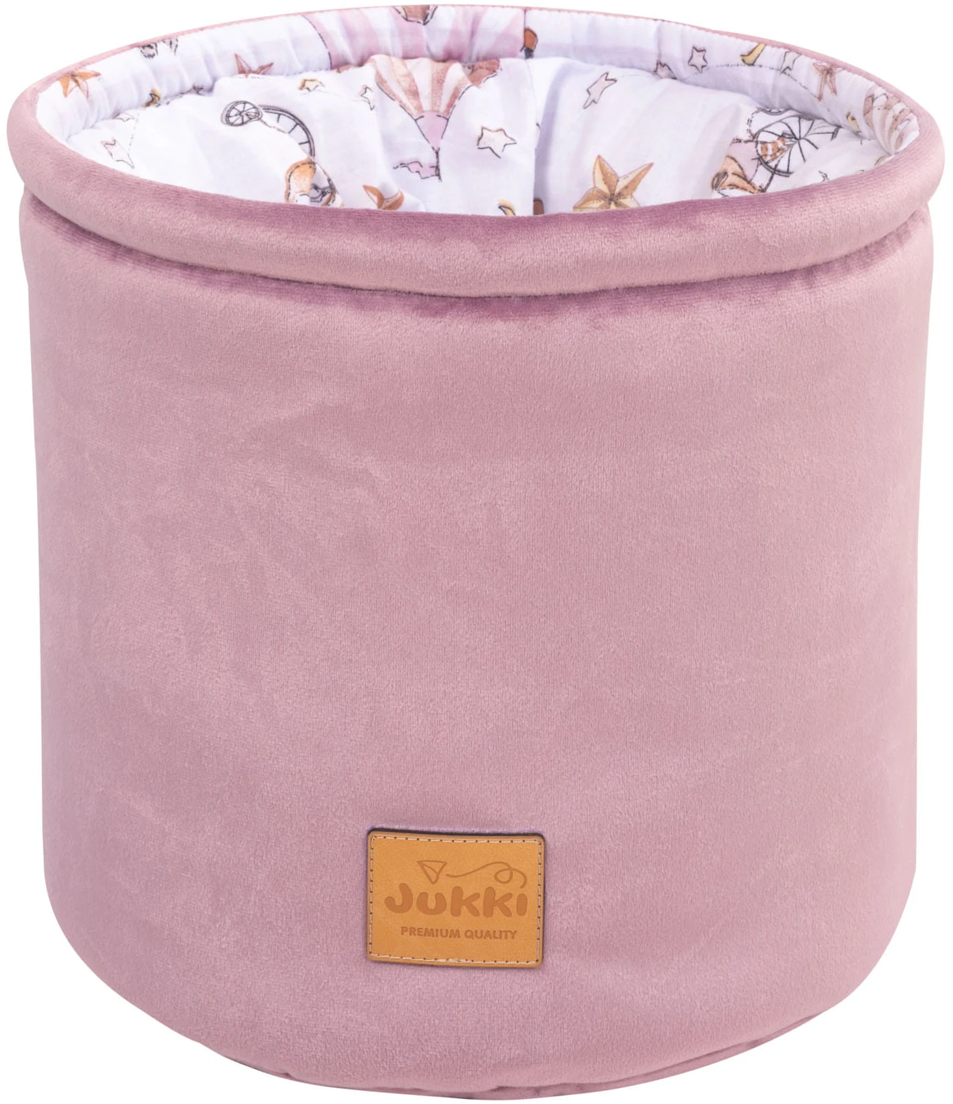 Cirque Des Bonbons & Velours Doux Bruyère Panier Souple Pour Ranger Les Couches, Les Cosmétiques Et Les Accessoires Pour Bébé – Image 2