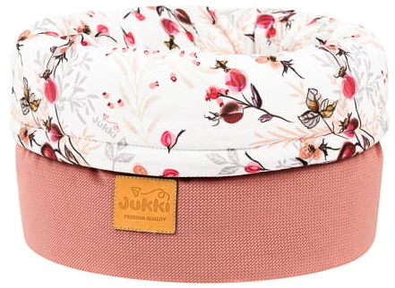 Rose Royale & Velours Rose Panier Souple Pour Ranger Les Couches, Les Cosmétiques Et Les Accessoires Pour Bébé – Image 3