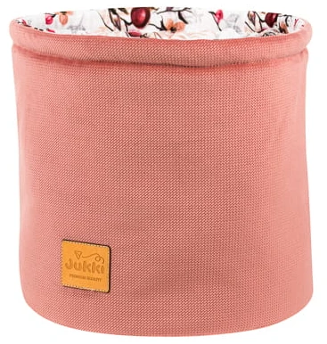Rose Royale & Velours Rose Panier Souple Pour Ranger Les Couches, Les Cosmétiques Et Les Accessoires Pour Bébé – Image 2