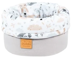 Très Bonne Matinée & Velours Gris Panier Souple Pour Ranger Les Couches, Les Cosmétiques Et Les Accessoires Pour Bébé -Bébés Produits Magasin jukki utensil holder very morning 01