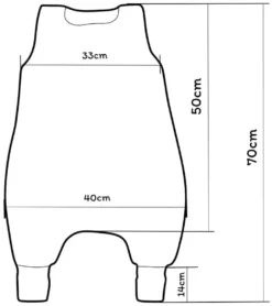 Blue Safari – Gigoteuses Pour Bébé – Isolé Avec Jambes -Bébés Produits Magasin spiworek wymiary 1