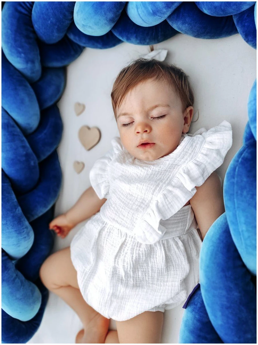 Bleuet – Tour De Lit Tressé Pour Lit Bébé – Image 2